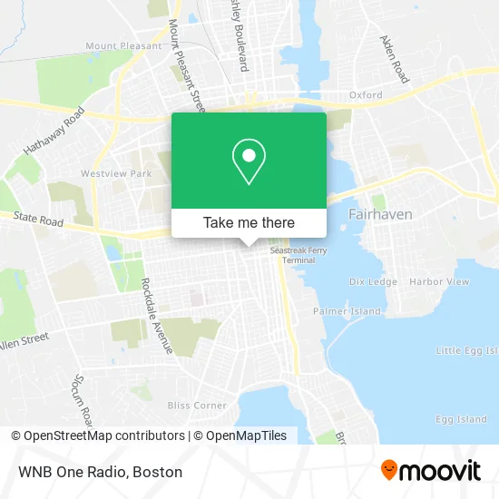 WNB One Radio map