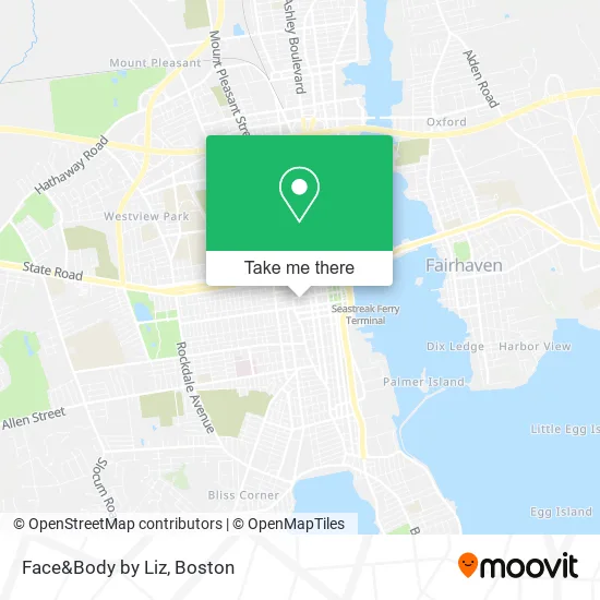 Face&Body by Liz map