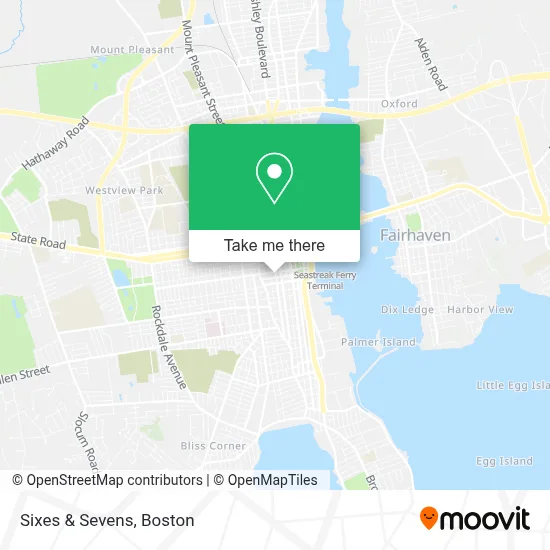 Sixes & Sevens map