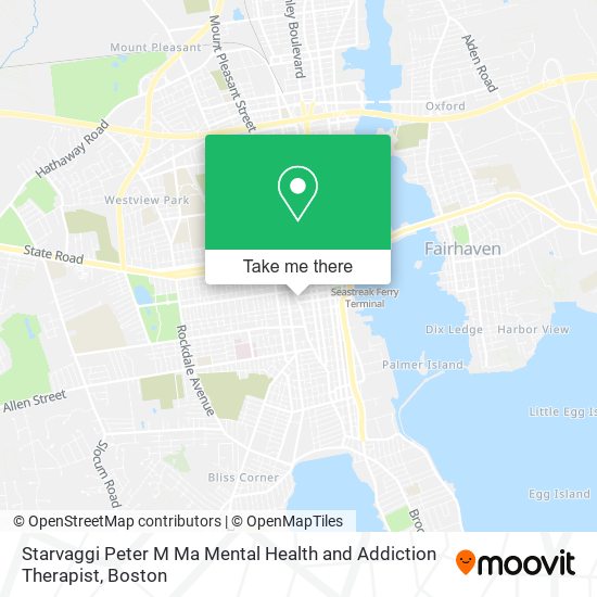 Starvaggi Peter M Ma Mental Health and Addiction Therapist map
