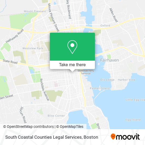South Coastal Counties Legal Services map