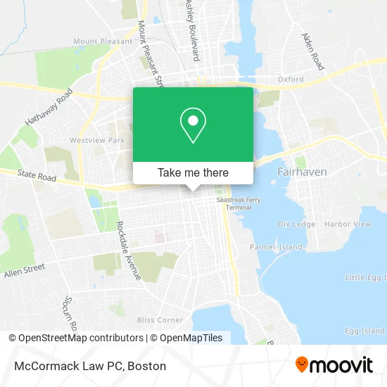 McCormack Law PC map