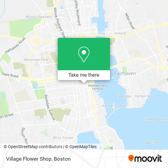 Village Flower Shop map