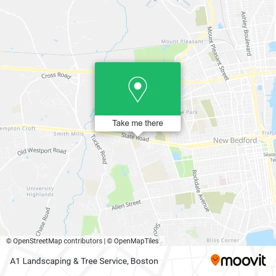 Mapa de A1 Landscaping & Tree Service