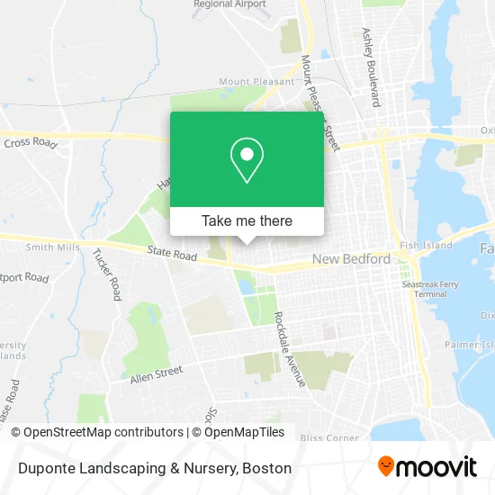 Mapa de Duponte Landscaping & Nursery