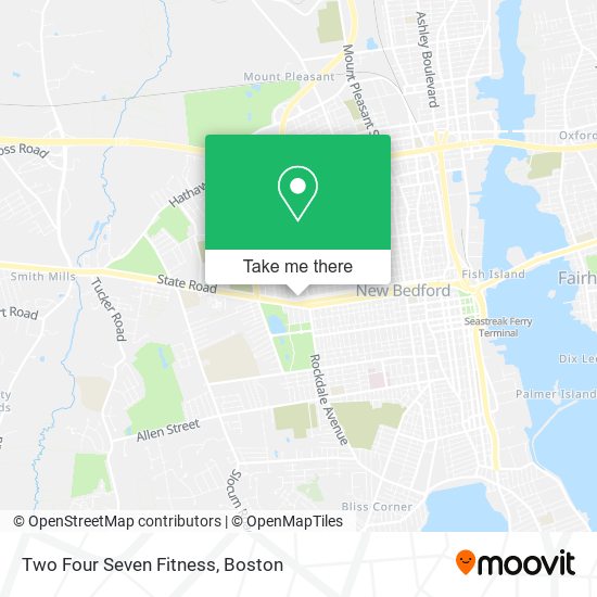 Two Four Seven Fitness map