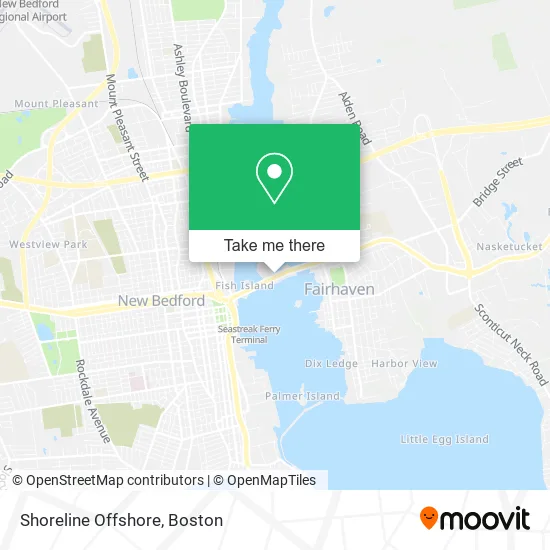 Shoreline Offshore map