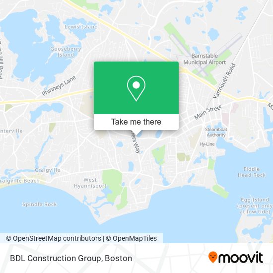 BDL Construction Group map