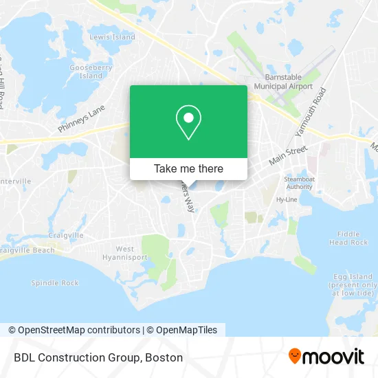 BDL Construction Group map
