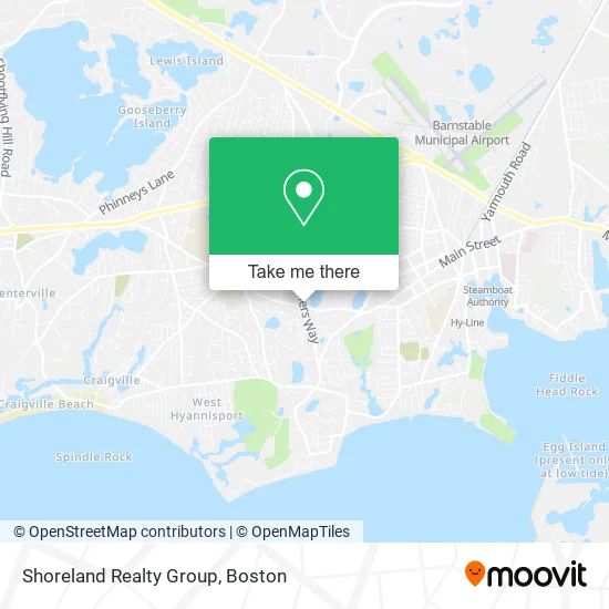 Shoreland Realty Group map