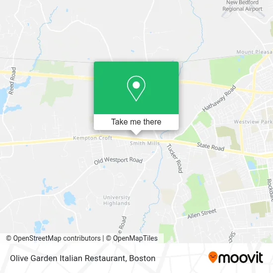 Olive Garden Italian Restaurant map