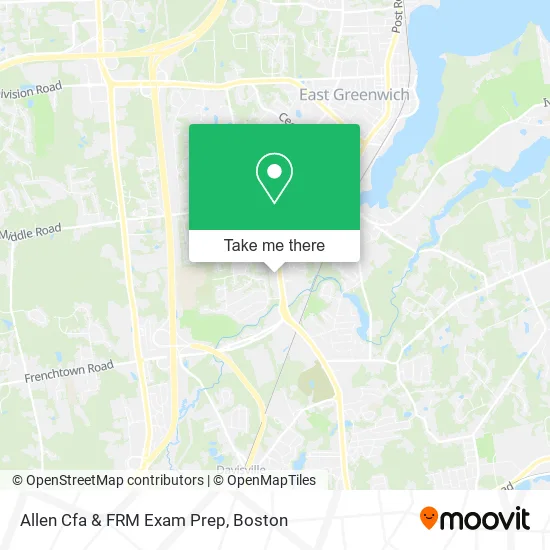 Mapa de Allen Cfa & FRM Exam Prep