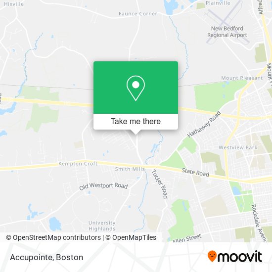 Mapa de Accupointe