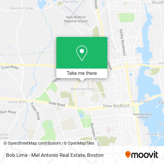Bob Lima - Mel Antonio Real Estate map