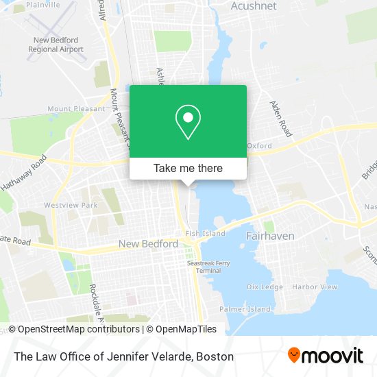 Mapa de The Law Office of Jennifer Velarde