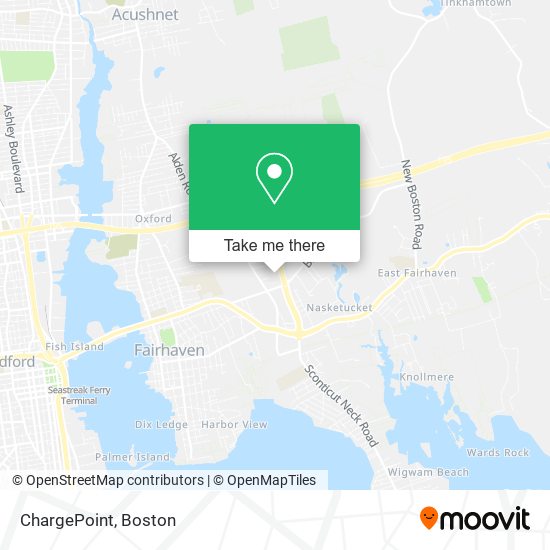 ChargePoint map