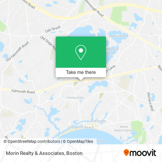 Morin Realty & Associates map