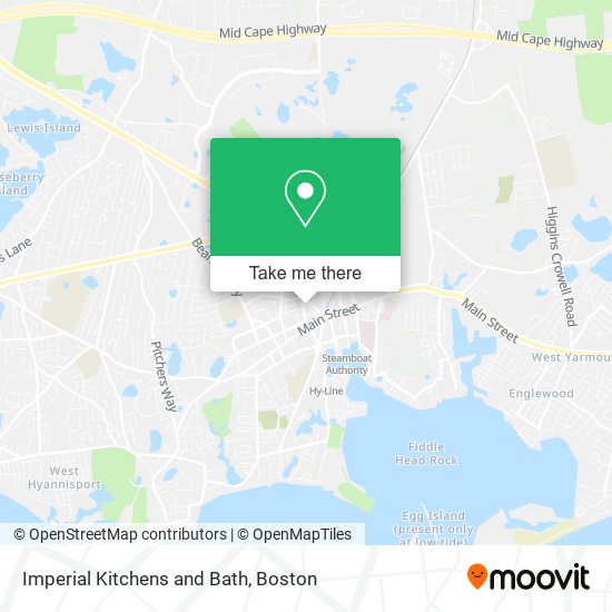 Imperial Kitchens and Bath map