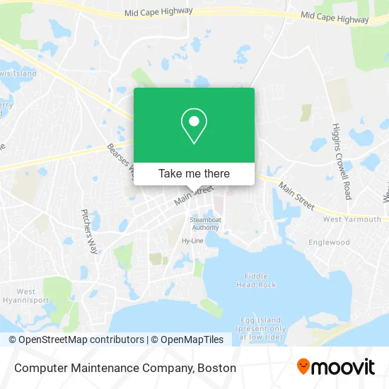 Computer Maintenance Company map