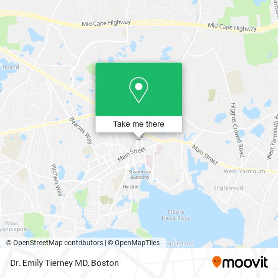 Mapa de Dr. Emily Tierney MD