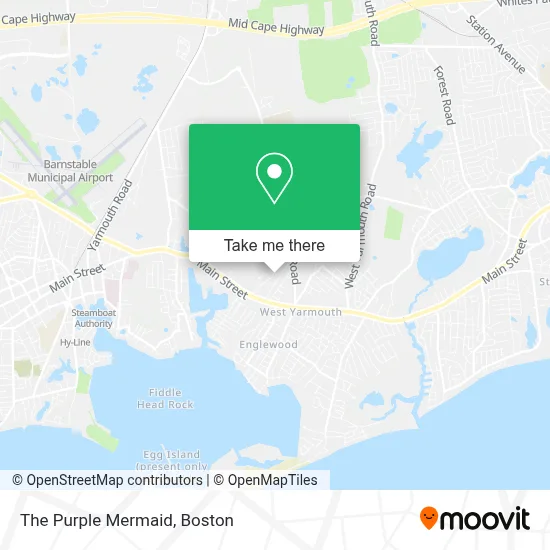 The Purple Mermaid map