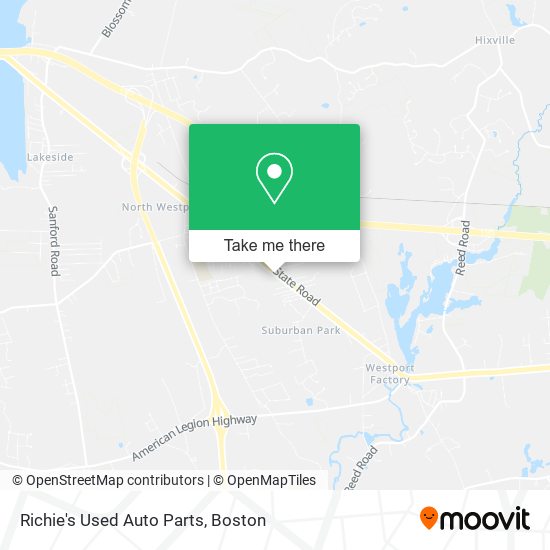 Mapa de Richie's Used Auto Parts