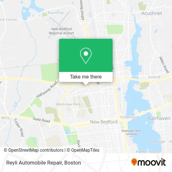 Reyli Automobile Repair map