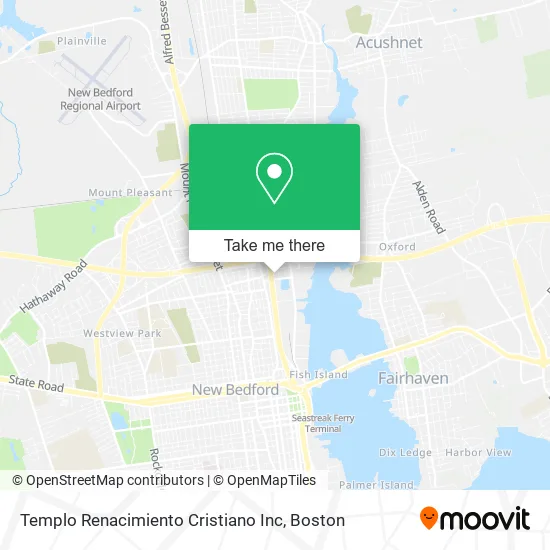 Mapa de Templo Renacimiento Cristiano Inc