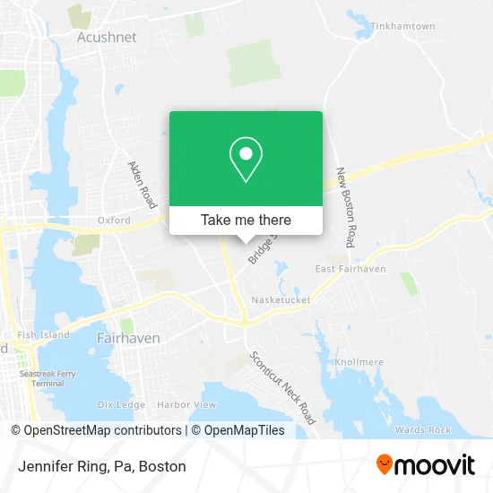 Jennifer Ring, Pa map