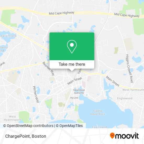 ChargePoint map