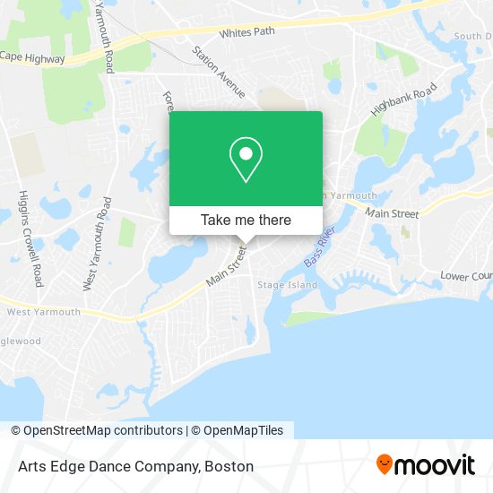 Arts Edge Dance Company map