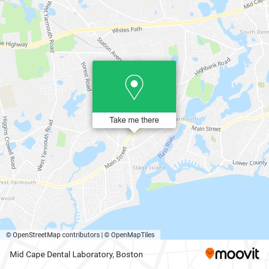 Mid Cape Dental Laboratory map
