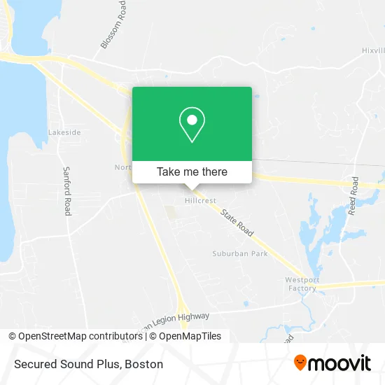 Secured Sound Plus map