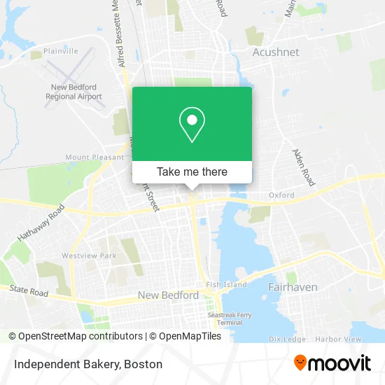 Independent Bakery map