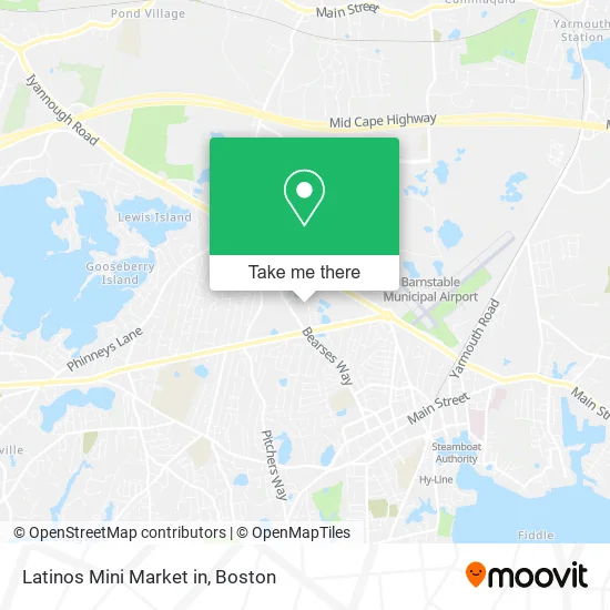 Latinos Mini Market in map