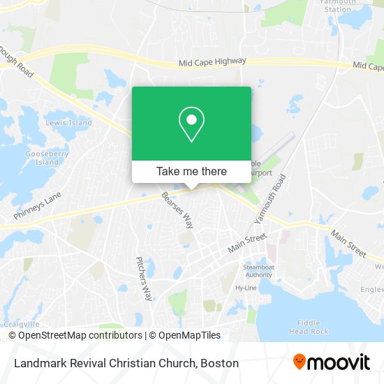 Mapa de Landmark Revival Christian Church