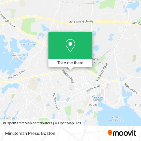Minuteman Press map