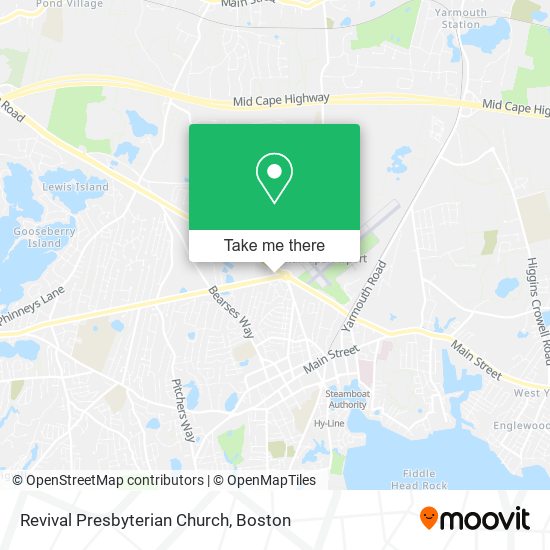 Revival Presbyterian Church map