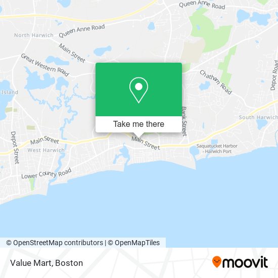 Value Mart map