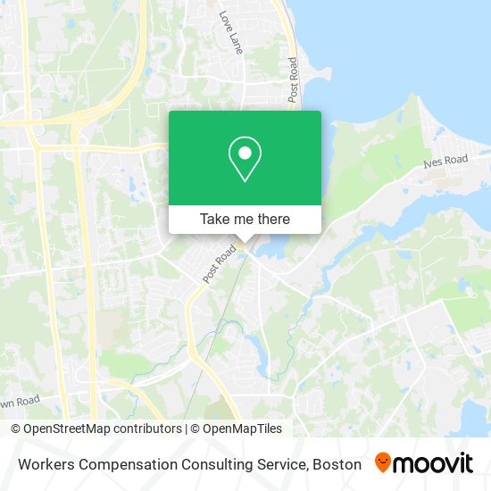 Mapa de Workers Compensation Consulting Service
