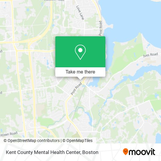 Mapa de Kent County Mental Health Center