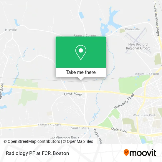 Radiology PF at FCR map