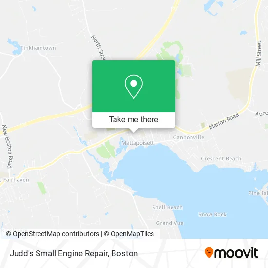 Judd's Small Engine Repair map