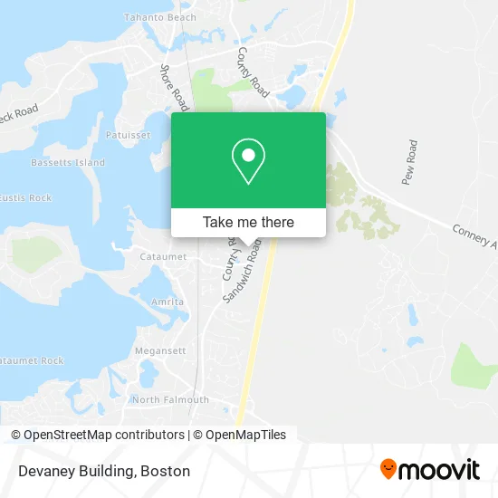 Devaney Building map
