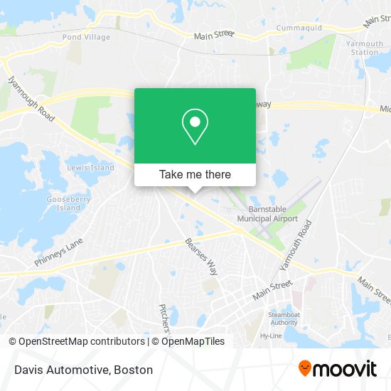 Davis Automotive map