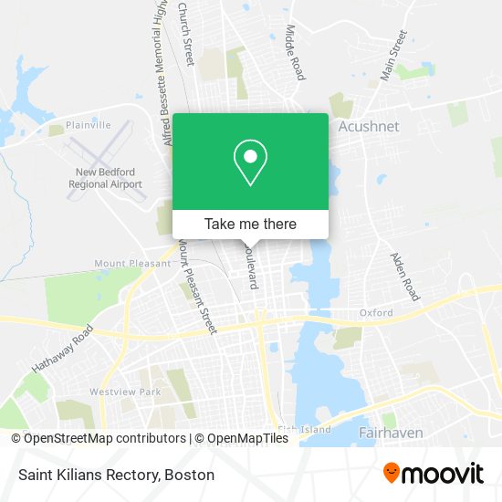 Saint Kilians Rectory map