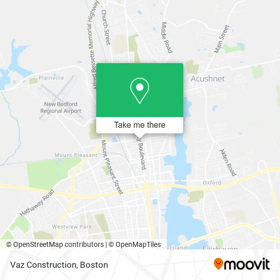 Vaz Construction map