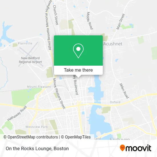 On the Rocks Lounge map