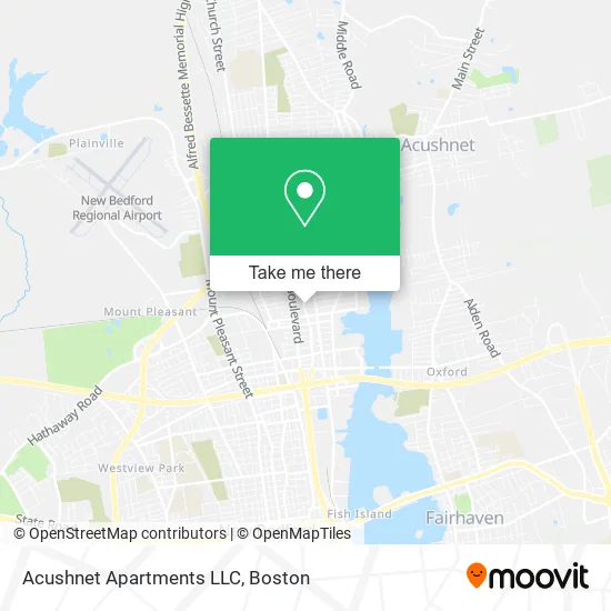 Acushnet Apartments LLC map