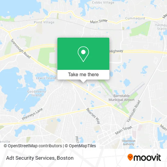 Adt Security Services map